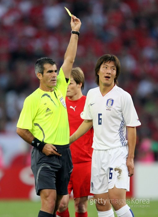 2006 독일 월드컵 당시 김진규. 사진=ⓒGettyimages이매진스