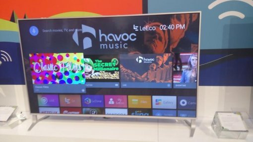 <러에코의 65인치 UHD HDR TV 'Super4 X65', 가격은 단돈 999 달러다. 각종 콘텐츠는 덤이다>(출처=IT동아)