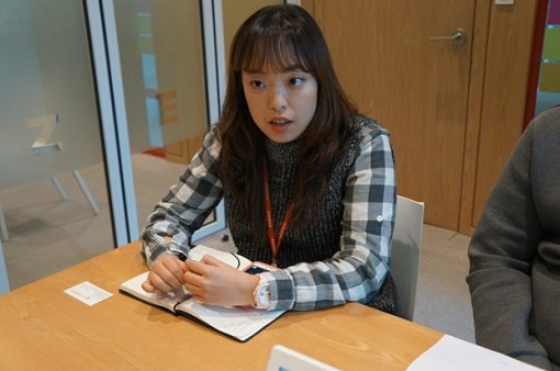 웹젠 김유미 팀장(출처=게임동아)