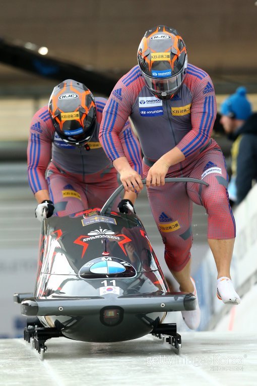 봅슬레이 대표팀 원윤종-서영우. 사진=ⓒGettyimages이매진스
