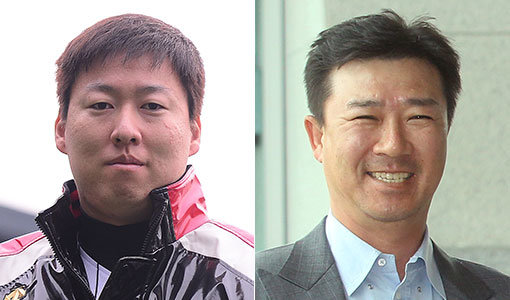 LG 차우찬-삼성 김태한 코치(오른쪽). 사진｜스포츠동아DB·스포츠코리아
