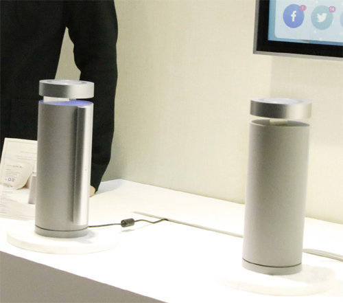 최근 SM엔터테인먼트가 미국 라스베이거스의 ‘CES 2017’에서 발표한 인공지능 스피커의 시제품. SM엔터테인먼트 제공