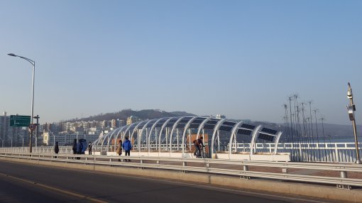 광진교 8번가 디자인 태양광(자료:서울시)