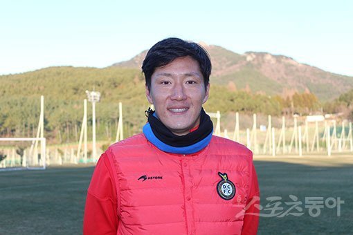 대전 시티즌 김진규. 통영｜남장현 기자 yoshike3@donga.com
