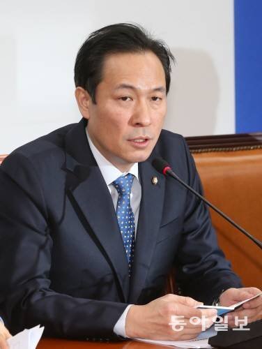 우상호 더불어민주당 원내대표
