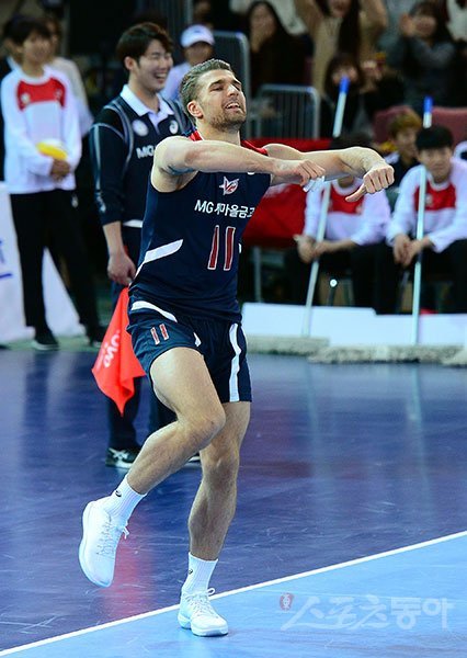 우리카드 파다르. 천안｜김종원 기자 won@donga.com