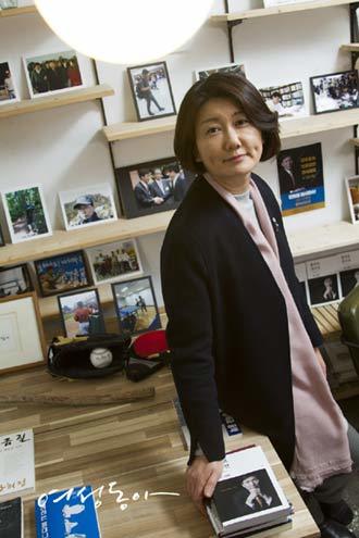 안희정 충남지사 부인 민주원 씨