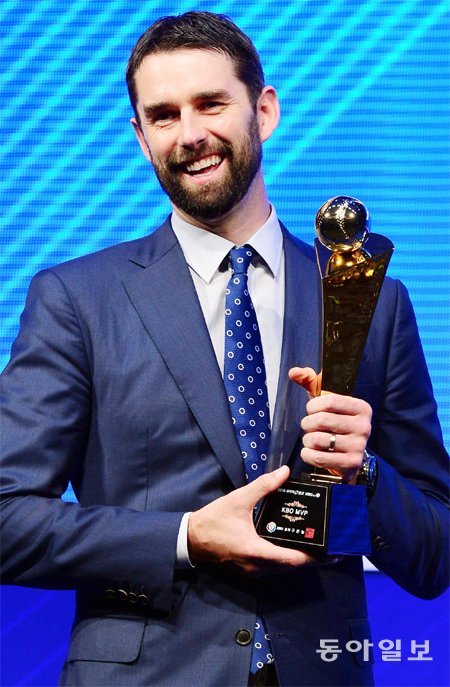 프로야구 외국인 선수 최고 몸값으로 두산과 재계약한 더스틴 니퍼트. 동아일보DB