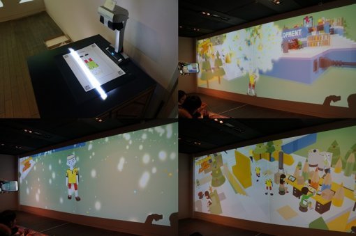 넷마블게임아카데미 1기 전시회(출처=게임동아)