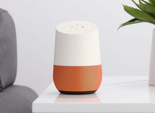 구글의 인공지능 비서 서비스 '구글 어시스턴트'를 탑재한 구글의 스마트 스피커 '구글 홈' (사진=구글)