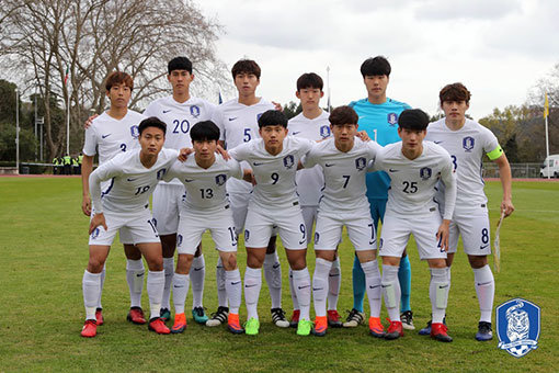 U-20 청소년대표팀. 사진제공｜대한축구협회