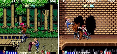 (떨어지면 죽는 낭떠러지가 존재하는 상황에선 꼭 적들이 등장한다! 출처=게임동아)