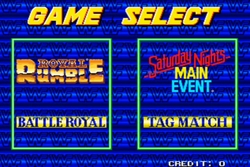 (로얄 럼블을 선택할 수 있다 출처=게임동아)