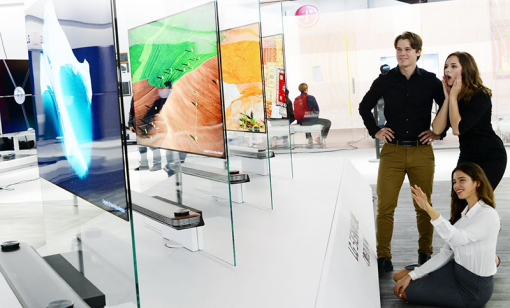 두께가 3mm 미만인 OLED TV(출처=IT동아)