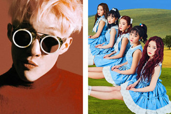 싱어송라이터 자이언티(왼쪽)와 걸그룹 레드벨벳.