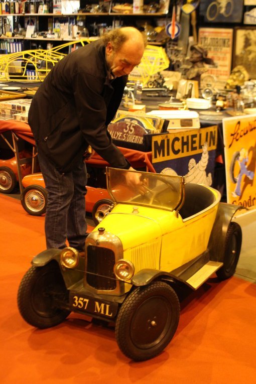 1920년 프랑스 시트로앵이 아이들 장난감으로 만든 자동차. 지금 약 2만 유로(2500만 원)에 팔린다