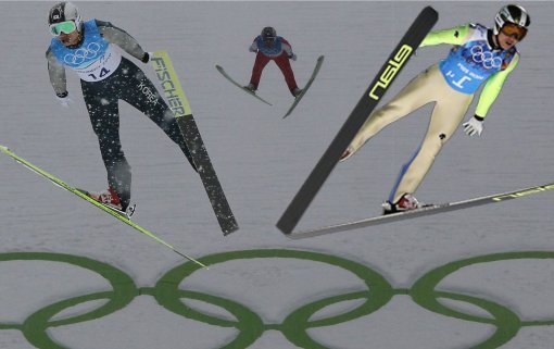 한국 스키점프의 산증인 최흥철 김현기 최서우(왼쪽부터). 동아일보 DB