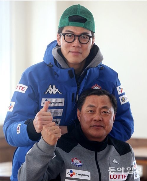 박제언(사진 위)과 아버지 박기호 노르딕 복합 대표팀 감독. 동아일보 DB