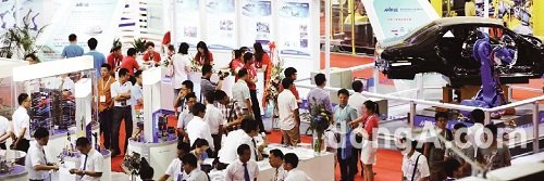 한국자동차제조산업전(Automotive Manufacturing Expo Korea 2017)이 오는 8월 9일부터 11일까지 3일간 부산 전시컨벤션센터 벡스코에서 열린다. 사진제공=한국산업전람㈜