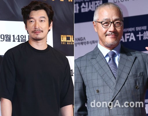 배우 조승우-이경영. 동아닷컴DB