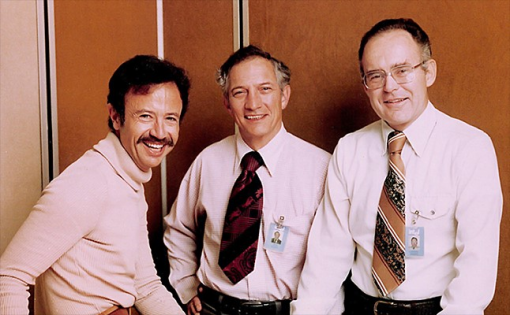 인텔의 창립 멤버, 왼쪽부터 앤디 그로브, 로버트 노이스, 고든 무어(출처=인텔)(출처=IT동아)
