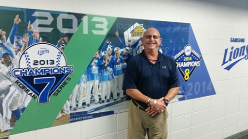 삼성 위드마이어 코디네이터. 사진제공｜삼성 라이온즈