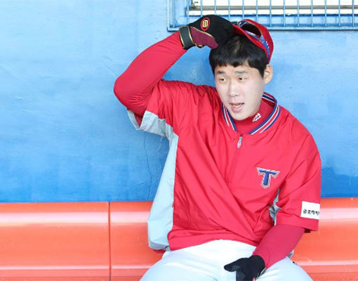 KIA 이홍구. 사진제공｜KIA 타이거즈 인스타그램