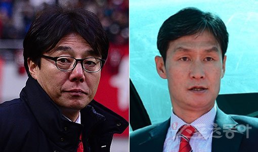 서울 황선홍 감독-장쑤 최용수 감독(오른쪽). 스포츠동아DB