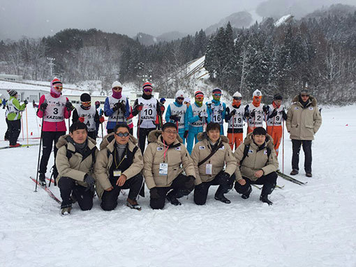 지난 1월 일본 이와테와 아키타현에서 열린 한일청소년 동계스포츠 파견교류에 참가한 선수들. 사진제공 ㅣ 대한체육회