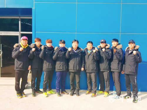 춘계실업정구 우승 문경시청