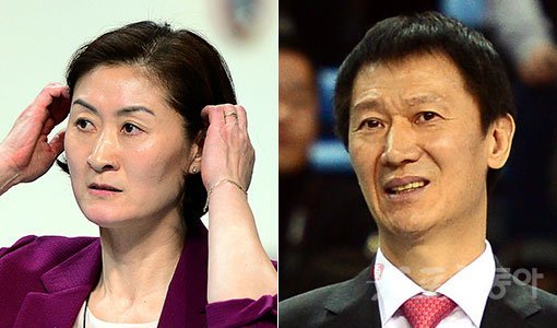 흥국생명 박미희 감독-IBK기업은행 이정철 감독(오른쪽). 스포츠동아DB