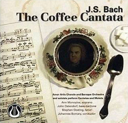 〈그림 2〉바흐 커피 칸타타 음반 표지