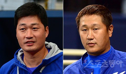 WBC 대표팀 오승환-이대호(오른쪽). 스포츠동아DB