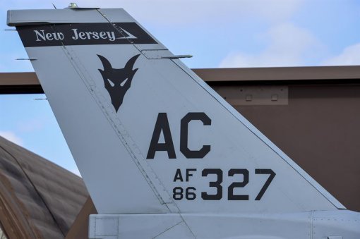미 본토에서 파견된 뉴저지주 방위군의 항공기의 테일코드는 기지가 위치한 도시의 약자인 ‘AC’. 사진출처 美 공군 홈페이지