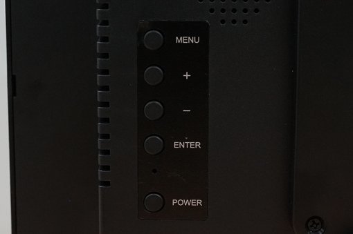 리플 IPS14-TMON의 OSD 설정 버튼.(출처=IT동아)