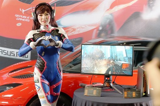 에이수스 ROG 스위프트 PG258Q 모니터.(출처=게임동아)