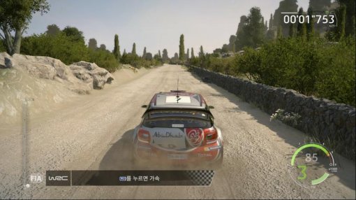 WRC6(월드 랠리 챔피언십6) 스크린샷(출처=게임동아)