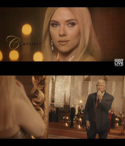 미 NBC 방송 코미디 프로그램 ‘새터데이 나이트 라이브’(SNL)는 11일 방송에서 할리우드 톱스타인 스칼렛 조핸슨을 내세워 이방카를 패러디했다.