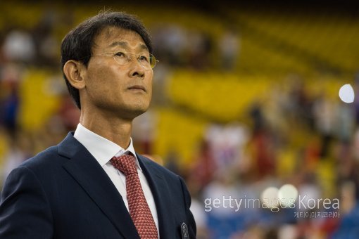 여자축구대표팀 윤덕여 감독. 사진=ⓒGettyimages이매진스