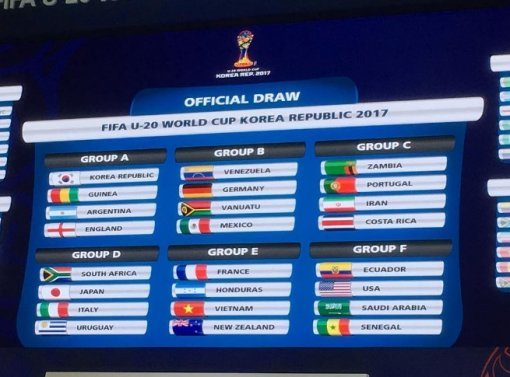 사진=FIFA U-20 월드컵 코리아 2017 조직위원회 공식 인스타그램 캡처