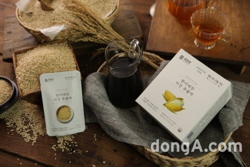 ▲ 현미예찬 미강추출액