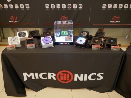 튜닝 및 게이밍 PC 시장을 겨냥한 마이크로닉스 전원공급장치 라인업.(출처=IT동아)