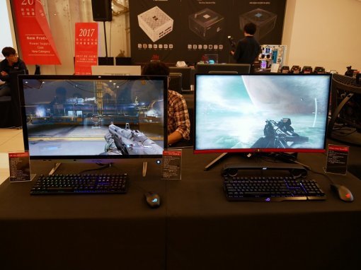 마이크로닉스는 게이밍 모니터 시장도 공략한다.(출처=IT동아)