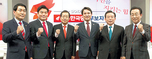 한국당 ‘1차 생존’ 6명중 친박 4명… 홍준표 넘어설까