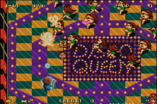 게임의 정체는 슈팅게임! 쉽게 말해 갤러그 류 게임을 생각하면 된다!(출처=게임동아)