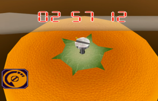 폭탄이 있다! 귤 안에 있는 폭탄을 제거하자!(출처=게임동아)