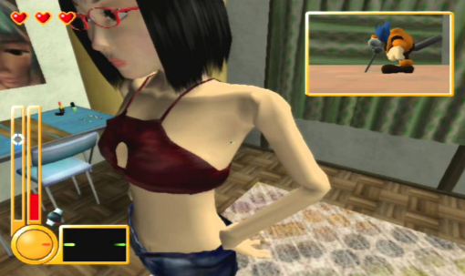 그녀가 깨어 있어도 상관없다! 과감하게 접근하여 피를 빨아내자(출처=게임동아)