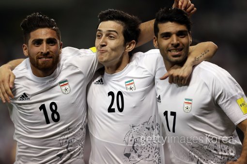 이란 축구 대표팀. 사진=ⓒGettyimages이매진스