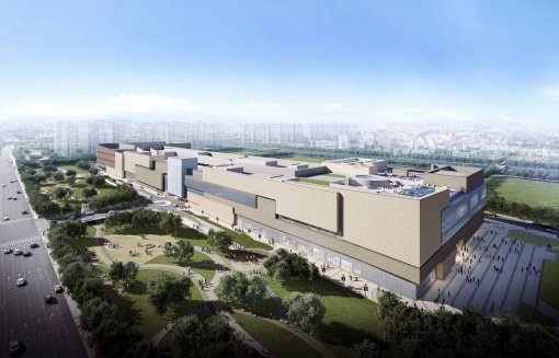 신세계그룹이 올해 하반기 경기 고양에 문을 여는 복합쇼핑몰 ‘스타필드 고양’ 조감도. 신세계그룹 제공