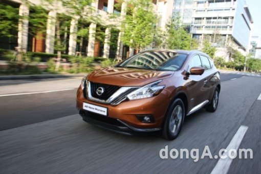 닛산 SUV 무라노. 한국닛산 제공
